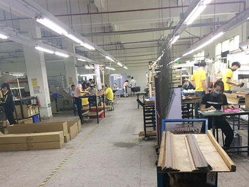 工廠車(chē)間一角